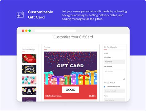 ultimate gift cards for WooCommerce